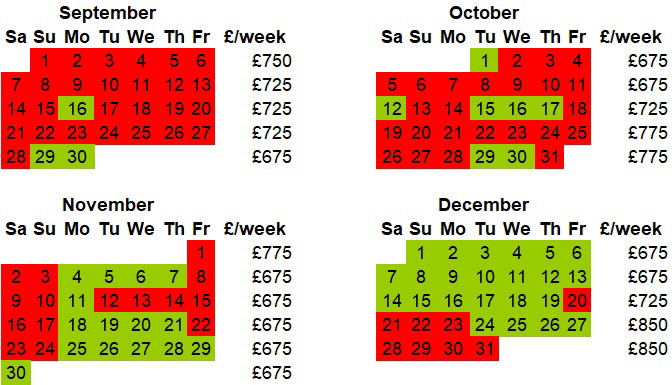 Kenilworth Price List 2024 - web