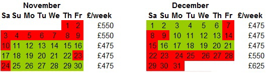 Kenilworth Price List 2012 - web